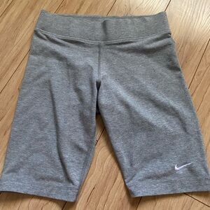 Nike Women's Gray Biker Shorts